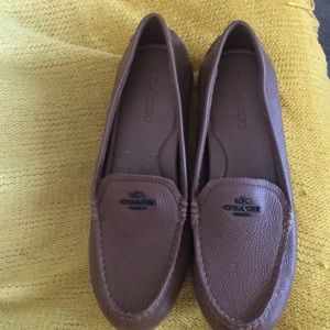 Authentic coach loafers